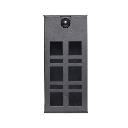 Better Homes & Gardens Solar LED Beckon Motion Sensor Deck Light  Black Finish  10-50 Lumens