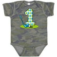 thumbnail image 3 of Inktastic Argyle Golf 1st Birthday Boys Baby Bodysuit, 3 of 5