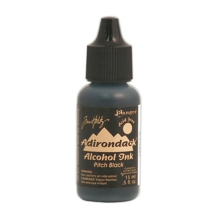 UPC: 0804551931086 | Tim Holtz Alcohol Inks pitch black 0.5 oz. bottle (pack of 6)