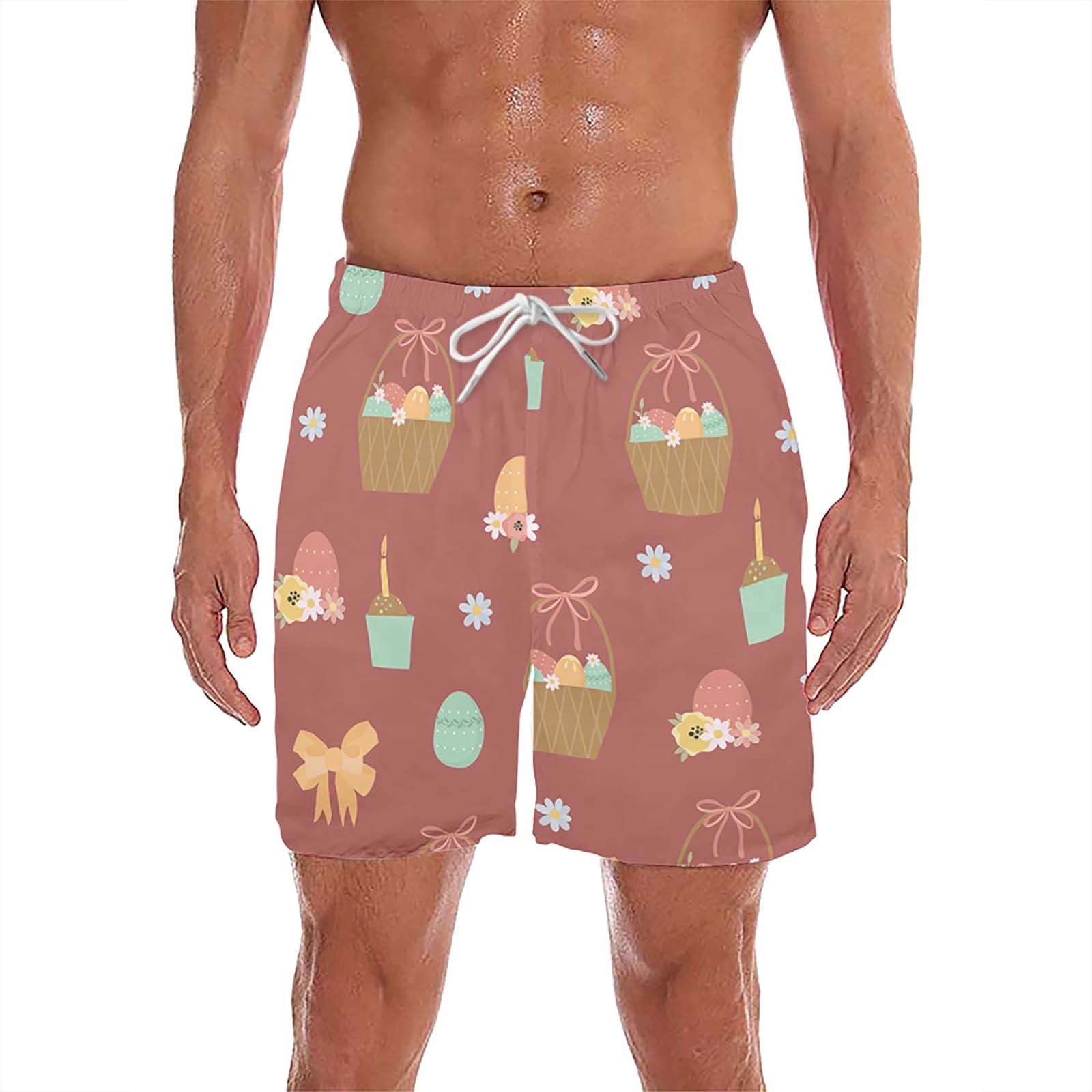 absuyy Men's Swim Trunks Shorts Mens 