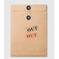 thumbnail image 3 of Printtoo Out Self Inking Rubber Stamp Pre-Inked Office Stamp- Home Office Business Stationery, 47 x 20 mm Purple, 3 of 7