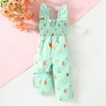 thumbnail image 2 of YABCSAZ Easter Toddler Baby Ruffled Sleeveless Romper Casual Summer Jumpsuits One-piece Pants Elastic Waist Rompers Funny Cute Eggs Bunnies Unisex Romper for Infant Baby Outfits Size 6 M, 2 of 3