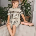 thumbnail image 4 of Balery Cows On The Farm Conjunto de Pijama Infantil de Manga Corta con Estampado – Ropa de Dormir de Algodón Suave-3X-Large, 4 of 6