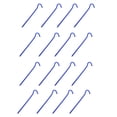 thumbnail image 2 of Tnobhg 16Pcs Aluminum Alloy Tent Peg Sharp Tip Heavy Duty Bright Color Lightweight Outdoor Camping Canopy Windproof Bent Ground Nail Stake Tent Accessories, 2 of 8