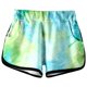 thumbnail image 4 of Conjunto de verano para niña REDARER con efecto tie-dye: top de manga corta con bolsillo y pantalones cortos transpirables, ropa informal ligera, talla 11-12 años, 4 of 4