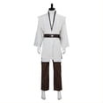 thumbnail image 3 of Disfraz de Anakin para cosplay, uniforme de fantasía para hombre, ropa Jedi, película de batalla espacial, traje de capa para adulto, traje de fiesta de Halloween y carnaval, 3 of 5