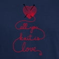 thumbnail image 3 of CafePress - All You Knit Is Love T Shirt - Men's Classic Graphic Cotton T-Shirt, 3 of 4