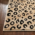 thumbnail image 4 of Infinity Home 19533 Tapis Léopard Dulcet 2 Pi 7 Po x 3 Pi 11 Po pour Aire - Noir, 4 of 5
