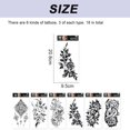 thumbnail image 2 of 18 hojas de tatuaje temporal para hombres y adultos, tatuaje falso para mujeres, tatuajes de manga, pegatinas temporales, 2 of 5