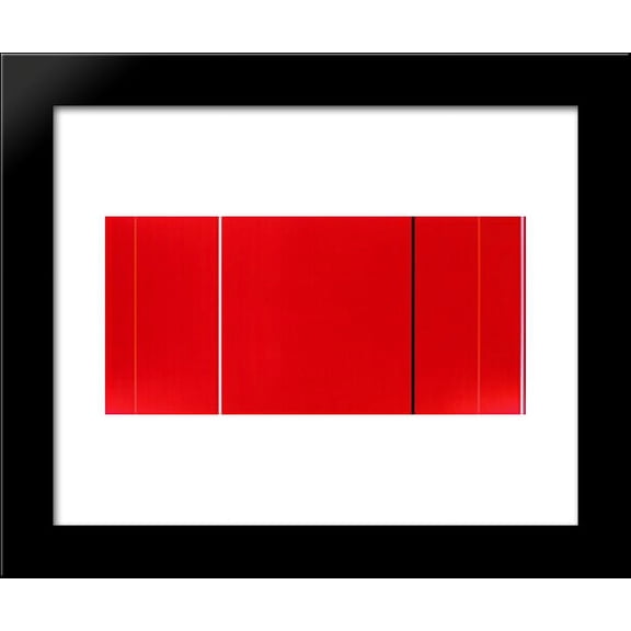 Vir Heroicus Sublimis 20x24 Framed Art Print by Newman, Barnett