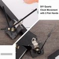 thumbnail image 3 of DIY Clock Movement Kit with Long Shaft for Repair and Crafting Projects, 3 of 5