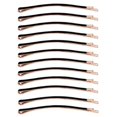 thumbnail image 1 of Textention Horquillas para el pelo Pasadores Jumbo Bobby Pins de metal largos para mujeres (negro, 12 piezas grandes), 1 of 5
