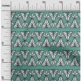 thumbnail image 1 of oneOone Georgette Viscose Tissu Imprimé Floral & Triangle BTY 42 Pouces de Large, 1 of 4