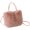 Pink, variant on Plush Tote Handbag Soft Winter Crossbody Shoulder Bags Fluffy Faux Fur Handbag Casual Tote Messenger Bag for Shopping Travel