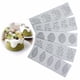 thumbnail image 1 of Billuyoard 5 piezas hermosos chocolates en forma de hoja con facilidad forma de hoja molde de silicona para chocolate moldes para dulces Herramientas y accesorios para hornear, 1 of 6