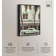 thumbnail image 3 of Art Remedy Retro Travel Photos Canvas, 30" x 45", Black Frame, Vintage Mint Green Cruise, 3 of 7