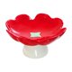 thumbnail image 1 of Frutero de cerámica con pedestal, decorativo con forma de flor para encimera de cocina, plato de fruta con base para aperitivos, galletas y más., 1 of 9