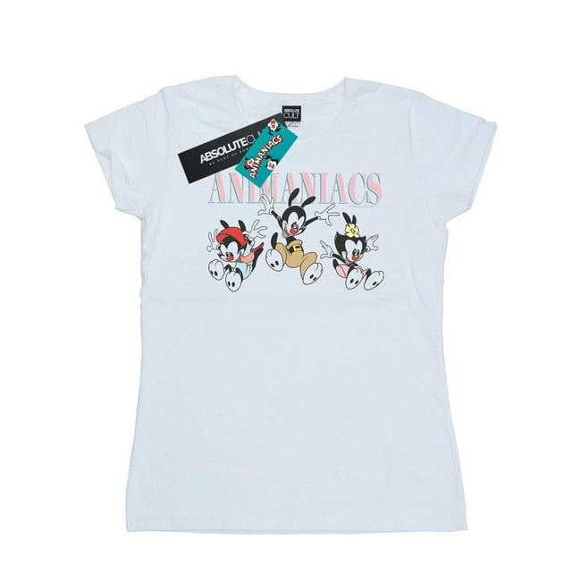 Animaniacs T-Shirt pour Femmes en Coton à Col Rond