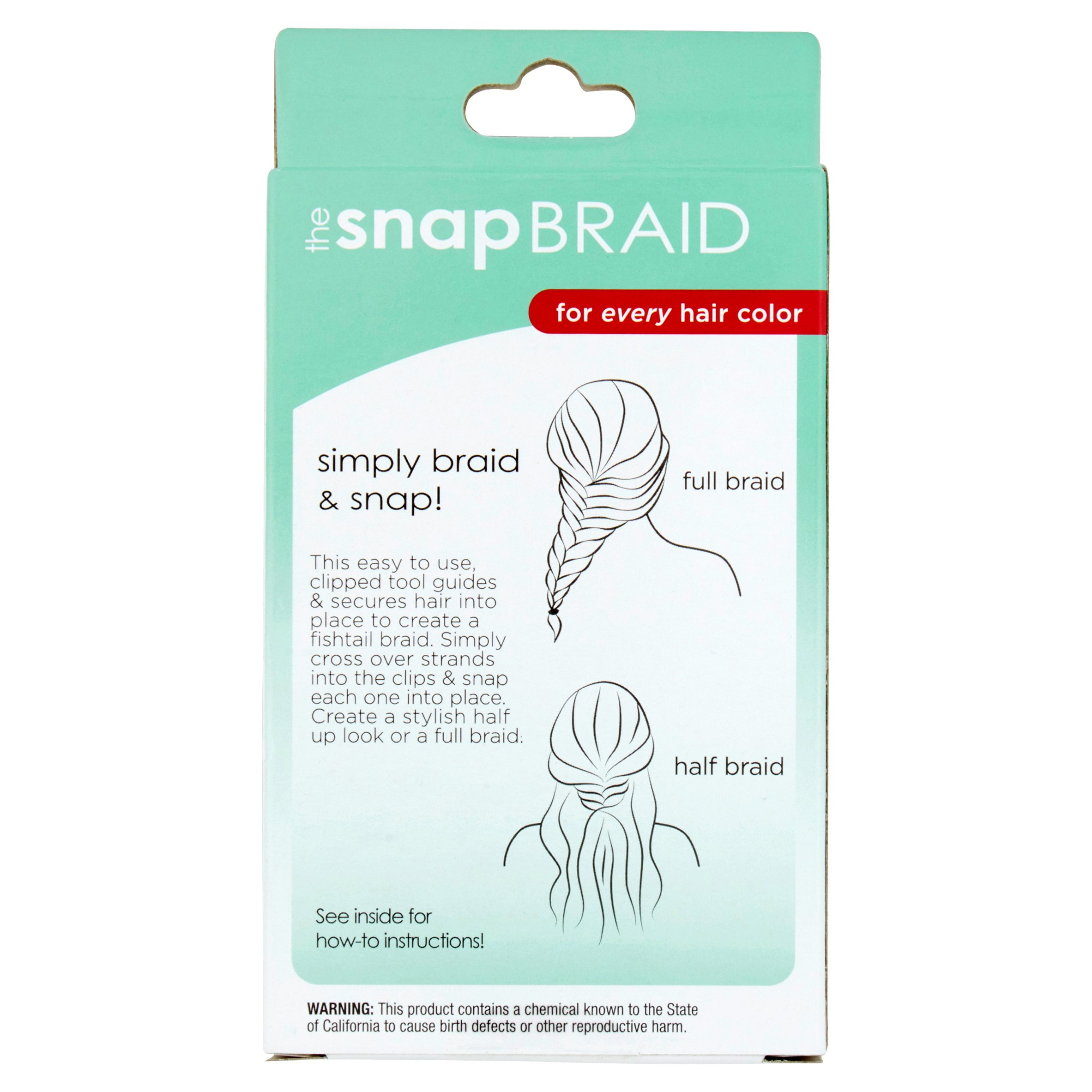 Remington The Snap Braid Braiding Tool Walmart Com