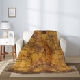 thumbnail image 2 of Sikiie Vintage Map Cozy Flannel Fleece Throw Blanket: Lightweight & Thick for All Seasons - Perfect for Women, Men, & Kids"60"x50", 2 of 6