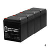 12V 5AH SLA Battery for Aegis 4000 Telephone Entry System - 4 Pack