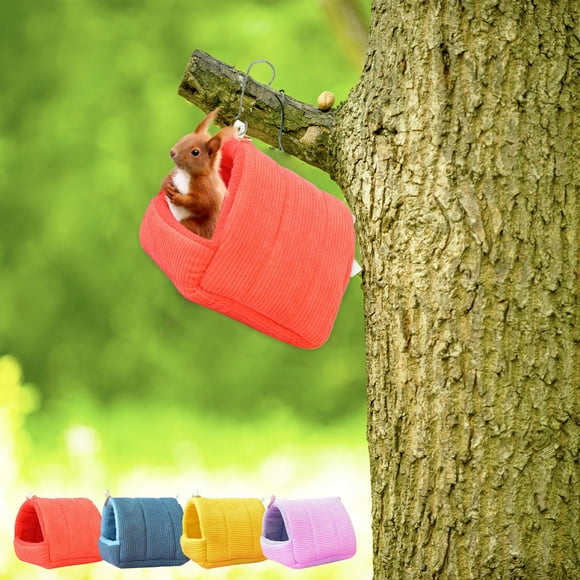 Vaidha Soft Plush Hanging Bed For Squirrels And Small Animals