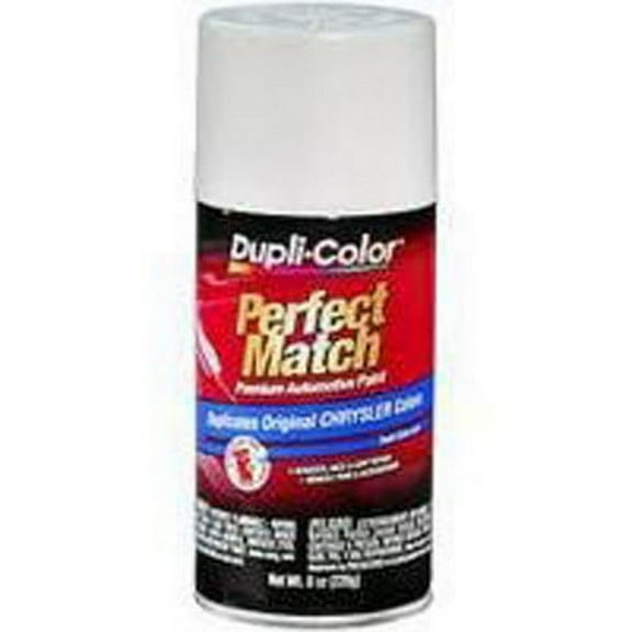 1PK Duplicolor BCC0362 Perfect Match Automotive Paint, Chrysler Bright White, 8 Oz Aerosol Can