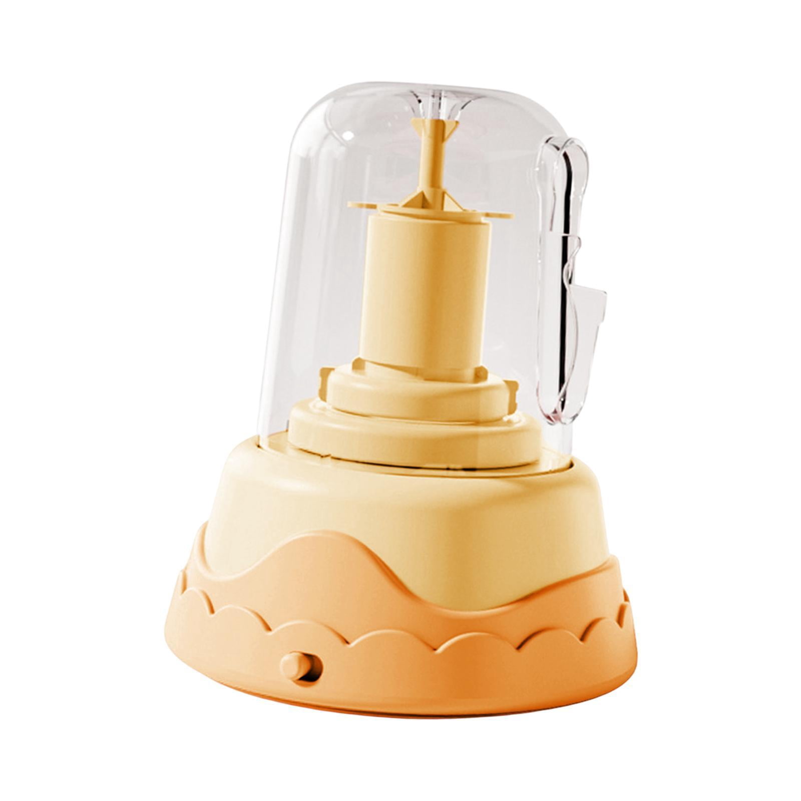 Tachiuwa Electric Pottery Wheel Set for Kids Art Painting Kit Pottery Forming Machine Yellow