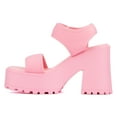thumbnail image 3 of Olivia Miller Women's Extravaganza Platform Heeled Sandals, 3 of 8