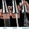 thumbnail image 5 of Modes Kitchen Faucet Sprayer, Pull-Out Kitchen Sink Sprayer G1/2 Kitchen Faucet Head Sprayer Replacement for Bathroom Sink, 5 of 5