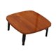 thumbnail image 4 of Mesa baja plegable, mesa de centro, muebles modernos multifuncionales, mesa cuadrada, escritorio pequeño para interior, ventana salediza, dormitorio Marrón, 4 of 9