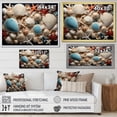 thumbnail image 4 of Designart "Seashell composition" Animals Floater Framed Canvas Wall Art, 4 of 7
