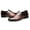 Brown 43, variant on Men Dress Shoes Casual Footwear Low Shoes Loafers Round Pointed Toe Men Formal Shoes Elegant Shoes for Wedding Daily Wear , Black 44