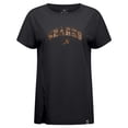 thumbnail image 2 of Women's Levelwear Black San Jose Sharks Desert Camo Influx Decoy T-Shirt, 2 of 3