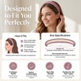 thumbnail image 7 of Gocvo 8Pcs Wide Headbands for Women, Fashion Pearl Headband Vintage Headbands for Girls Cute Hair Accessories for Gifts, 7 of 7