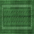 thumbnail image 1 of Ahgly Company Indoor Square Persian Emerald Green Traditional Area Rugs, 7' Square, 1 of 4
