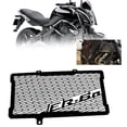 thumbnail image 2 of Motorcycle Radiator Guard Protector Grille Grill Cover for Ninja ER-6N ER-6F ER6N ER6F ER 2012-2016,1 x Radiator Grill Cover,Black, 2 of 5