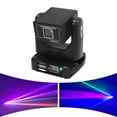 thumbnail image 7 of Toolven Moving Head LED Light with Laser Effect, 180° Horizontal and 270° Vertical Scanning, 6W RGB Lasers, DMX Control for Stage and Party Use, 7 of 7