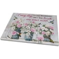 thumbnail image 2 of Farmhouse Flower Bathroom Decor Wall Art Pink Rose Pictures Painting Rustic Floral Canvas Prints Everyday is a New Beginning Modern Artwork Home Decoration for Bathroom Bedroom Office 16"x12", 2 of 6