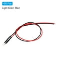 thumbnail image 3 of 3mm LED Diode Light, 50 Pcs 3-6V DC Pre Wired Mini LED Lights Bulb Light-emitting Lamp, Red Light, 3 of 5