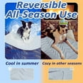 thumbnail image 5 of Sweet Dreamed Dog Cooling Mat with 4Colors, 2025 New Pet Cooling Pad for Dog & Cats, Gel-Free Self Barkley Cool Pad for Dogs & Cats, Machine Washable for All Breeds & Sizes, 5 of 6