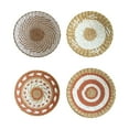 thumbnail image 1 of Monstrate Decoración de pared Natural de línea , tejido fino, para un ambiente tranquilo, decoración artesanal exquisita, 4 pack/lote Decoración del hogar, 1 of 6