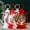 Multicolor, variant on FEOLGEHLY 4 Pcs Christmas Snow Globes Light, Christmas Handheld Small Oil Lamps, Battery Powered Glitter Lantern, for Christmas Home Holiday Party Gifts, Santa Claus Christmas Decorations for Home