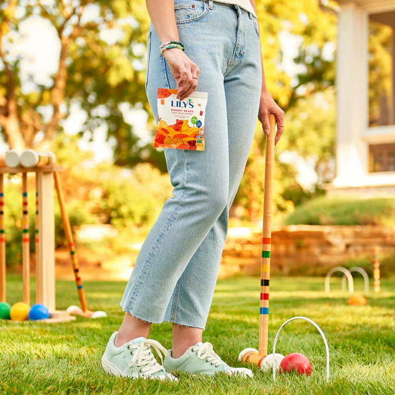 Lily's Assorted Flavored No Sugar Added Gummy Bears, Bag 1.8 oz