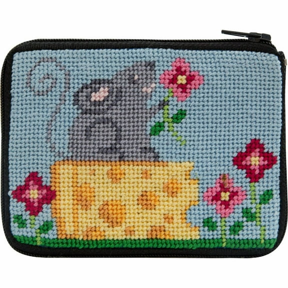 Mouse  Cheese Coin Purse