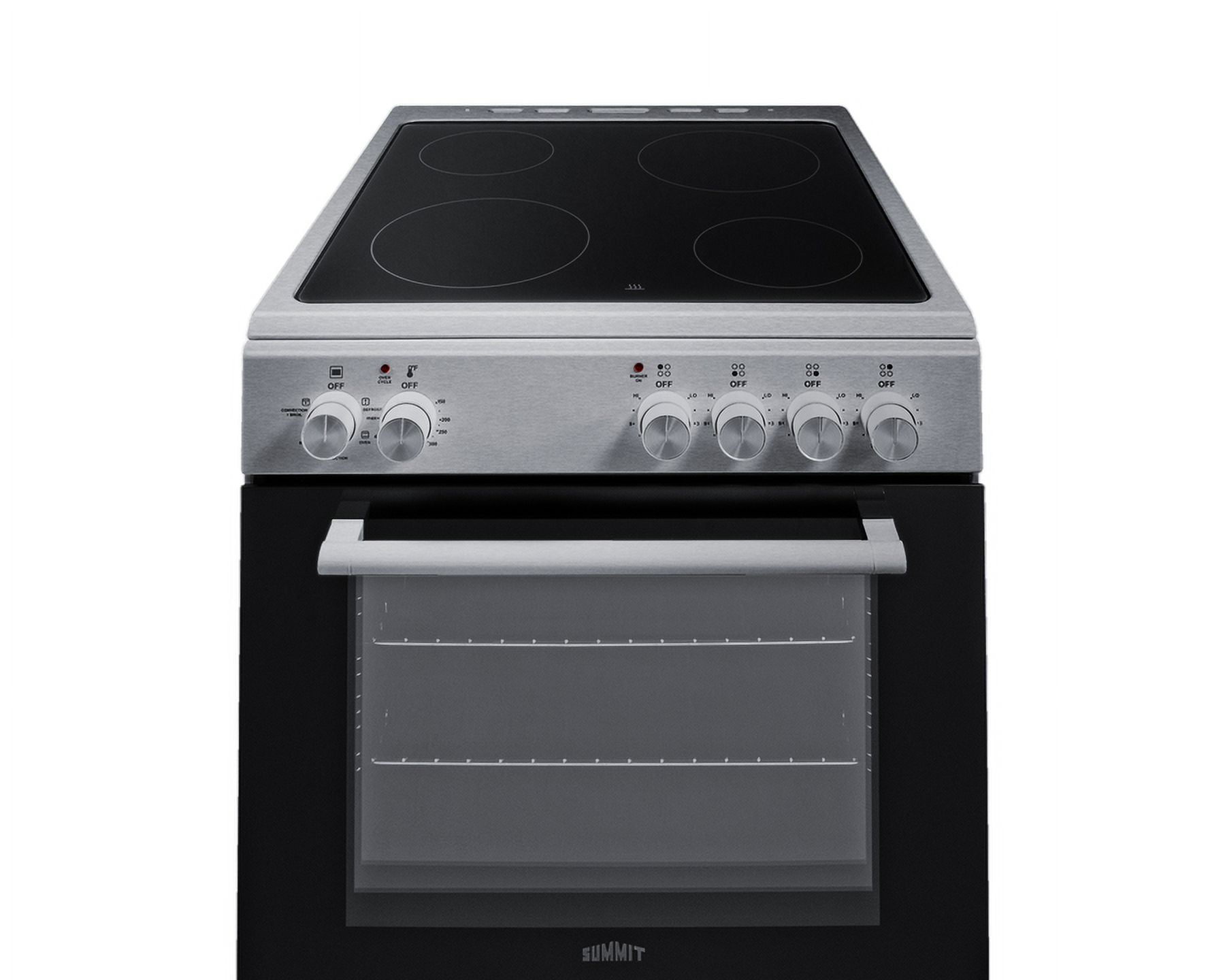 24" Wide Electric Smooth-Top Range