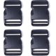 thumbnail image 1 of 4 hebillas de plástico (ancho de 40 mm) para liberación rápida en el lateral de pulseras, mochilas y equipo táctico, 1 of 5