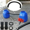 thumbnail image 3 of Rain Barrel Overflow Hose Durable for Farm Outdoor Activities Garden 3.8cm With Taper, 3 of 9