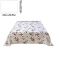 thumbnail image 3 of huayou Romantic Rose Floral Print Soft Flat Bed Sheet 90.55x62.99 Inch Easy Care Mattress Cover for Bedroom Home Decoration, 3 of 6