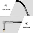 thumbnail image 3 of Minkissy 1Set Guitar Pedal Cable Black Compact for Electric Guitars and Effects Pedals with Noise Reduction Function, 3 of 8